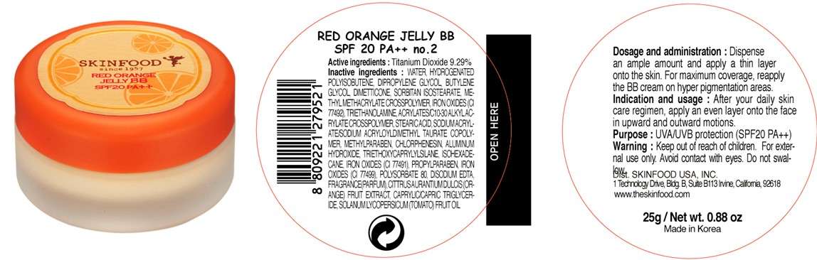 RED ORANGE JELLY BB